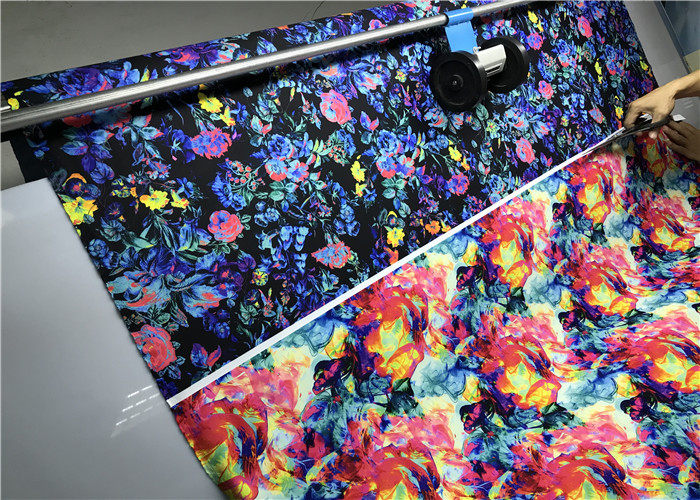 Illustrated Nature Full Matte Recycled Lycra Fabric Uv Protect 50+