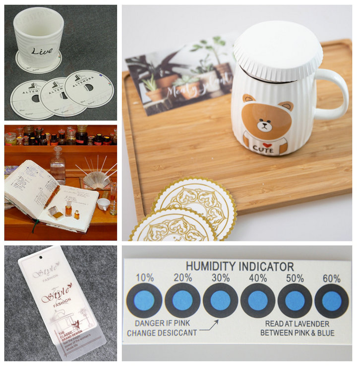 0.7mm 0.8mm Drink Coaster Cardboard Strong Water Absorption 70 * 100cm