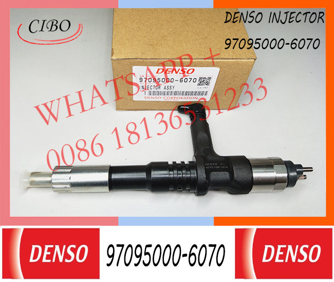 common rail injector 095000-6070 6251-11-3100 97095000-6070 injector for Komatsu PC350-7, PC400-7, PC450-7, PC550 WA320,