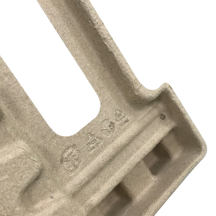 Dry Press Moulded Pulp Tray ODM Available For Tooling Packaging