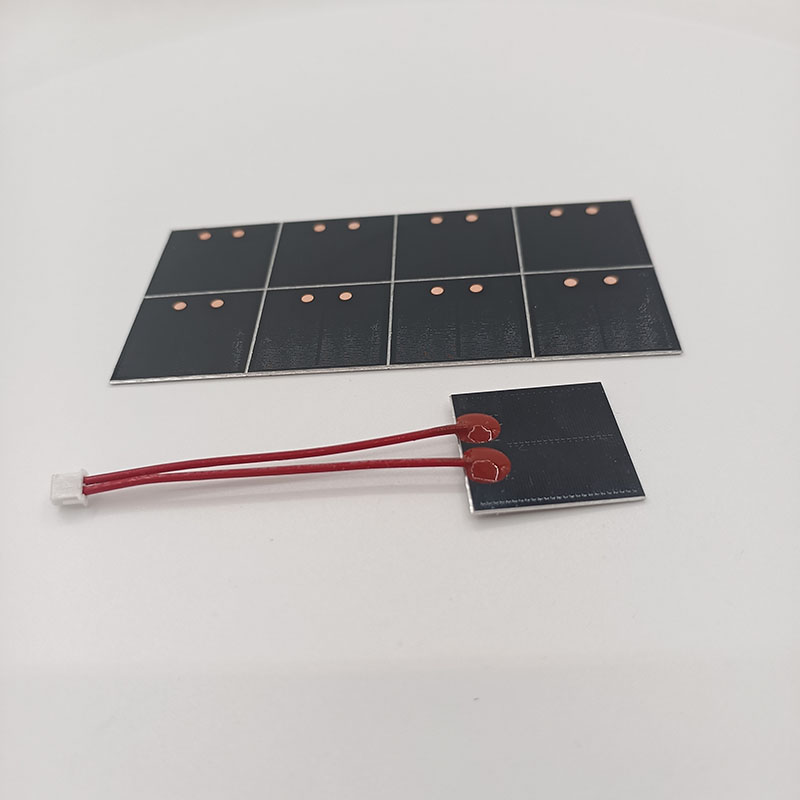 Thin Graphene Polyimide Heater Element With Yellow Black Color