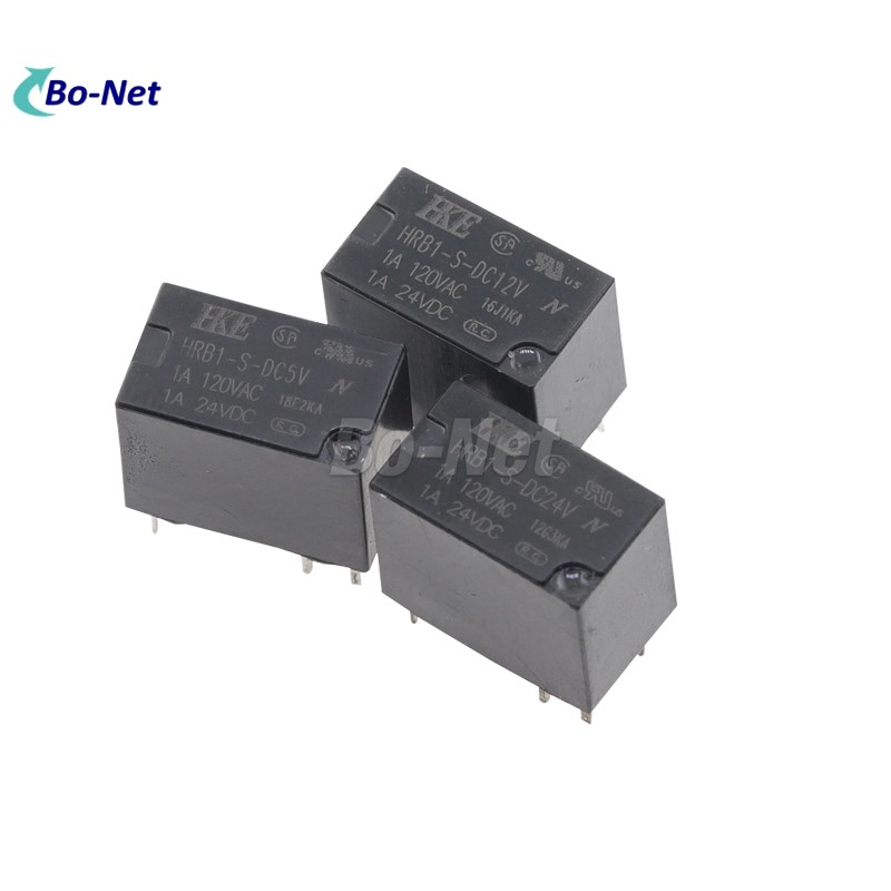 HKE original Electronic Component HRB1-S-DC5V HRB1-S-DC9V HRB1-S-DC12V HRB1-S-DC24V DC3V 3V 5V 9V 12V 24V 1A DIP-6 6PIN