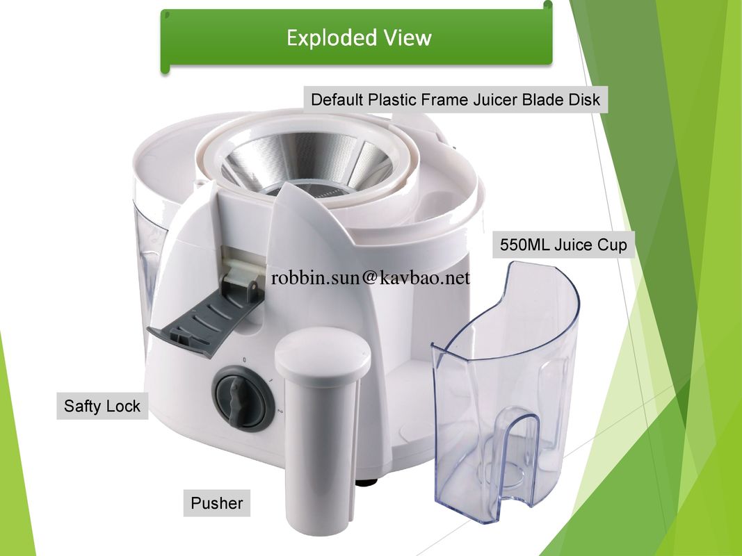 KP400 Classic Juice Extractor with Cord Storage Desgin