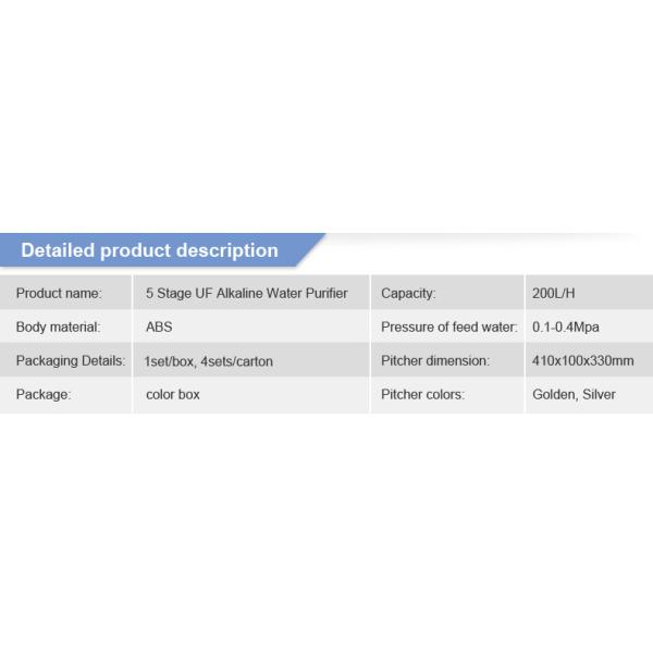 Alkaline UF Mineral Water Filter Machine Eco Friendly For Home / Restaurant Use