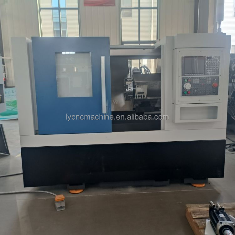 High Stability Living Turret CNC Slant Bed Lathe Machine TCK6336 for Metal Industry