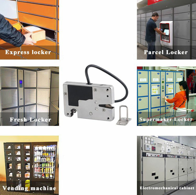 IP66 Waterproof 430 Stainless Steel Electromagnetic Lock For Holding Cabinet