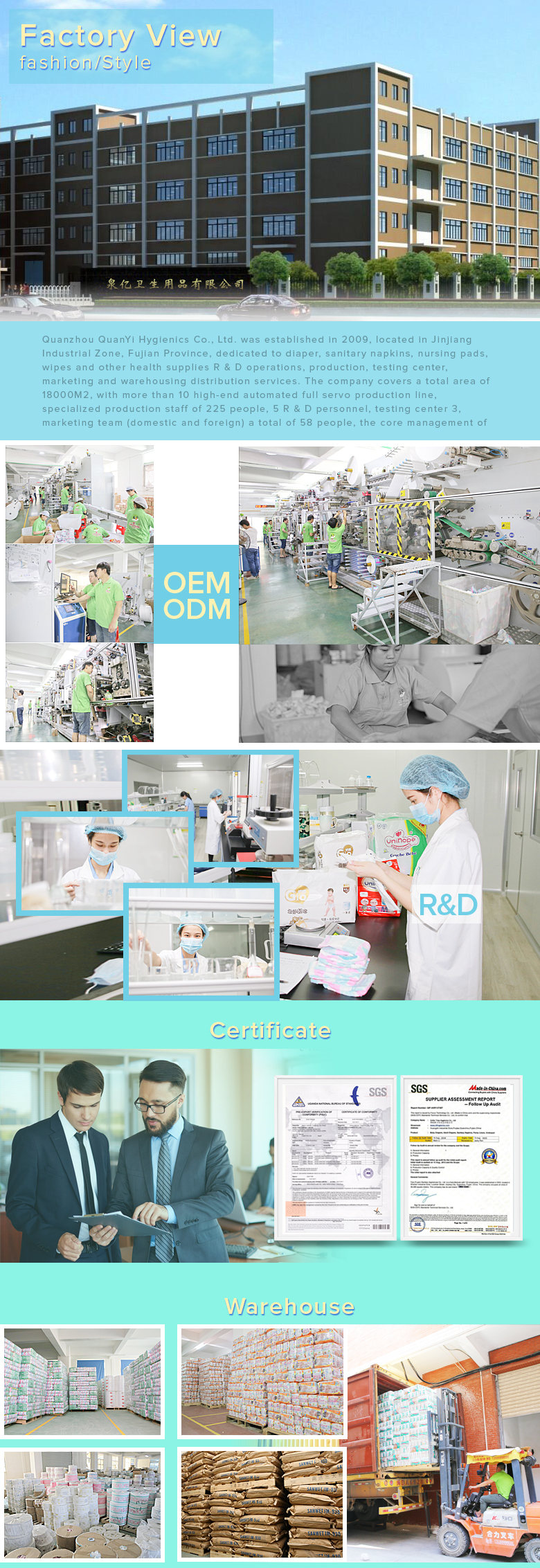 155mm Panty Liner Disposable Soft Printing Anion Sanitary Pad For Women Performance