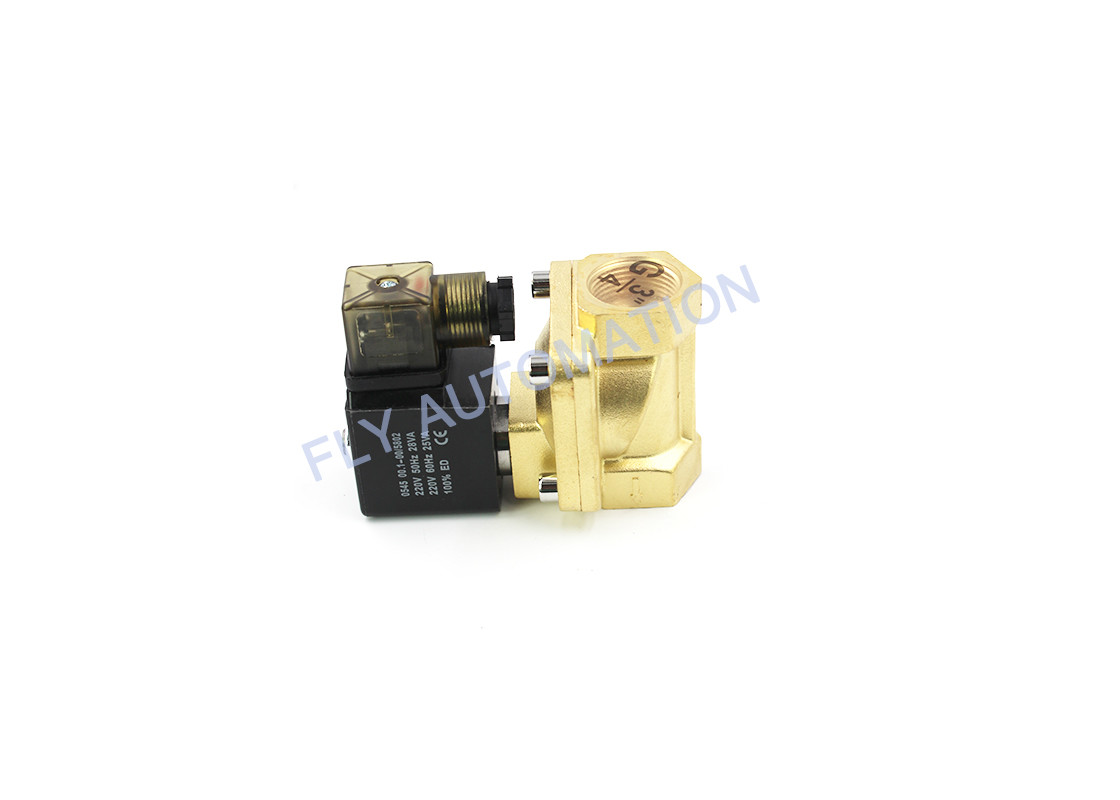 PU225-08 Brass Iso Electric Solenoid Valve High Pressure 1/2" 3/4" 1" Shake
