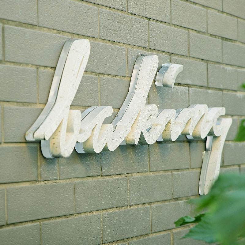Bright Sign New Led Letters Wedding Sign Gold Color Custom Metal Backlit Sign