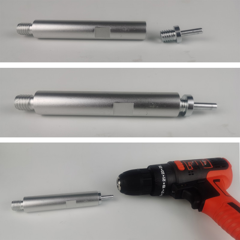 Customized Aluminum M8 M10 Car Polishing Tools M14 Adapter For Drill