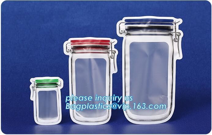 PEVA Reusable Food Storage Bag Airtight Zip Seal Bags Keep Your Food Fresh Re-zips are made out of food safe, fresh lock