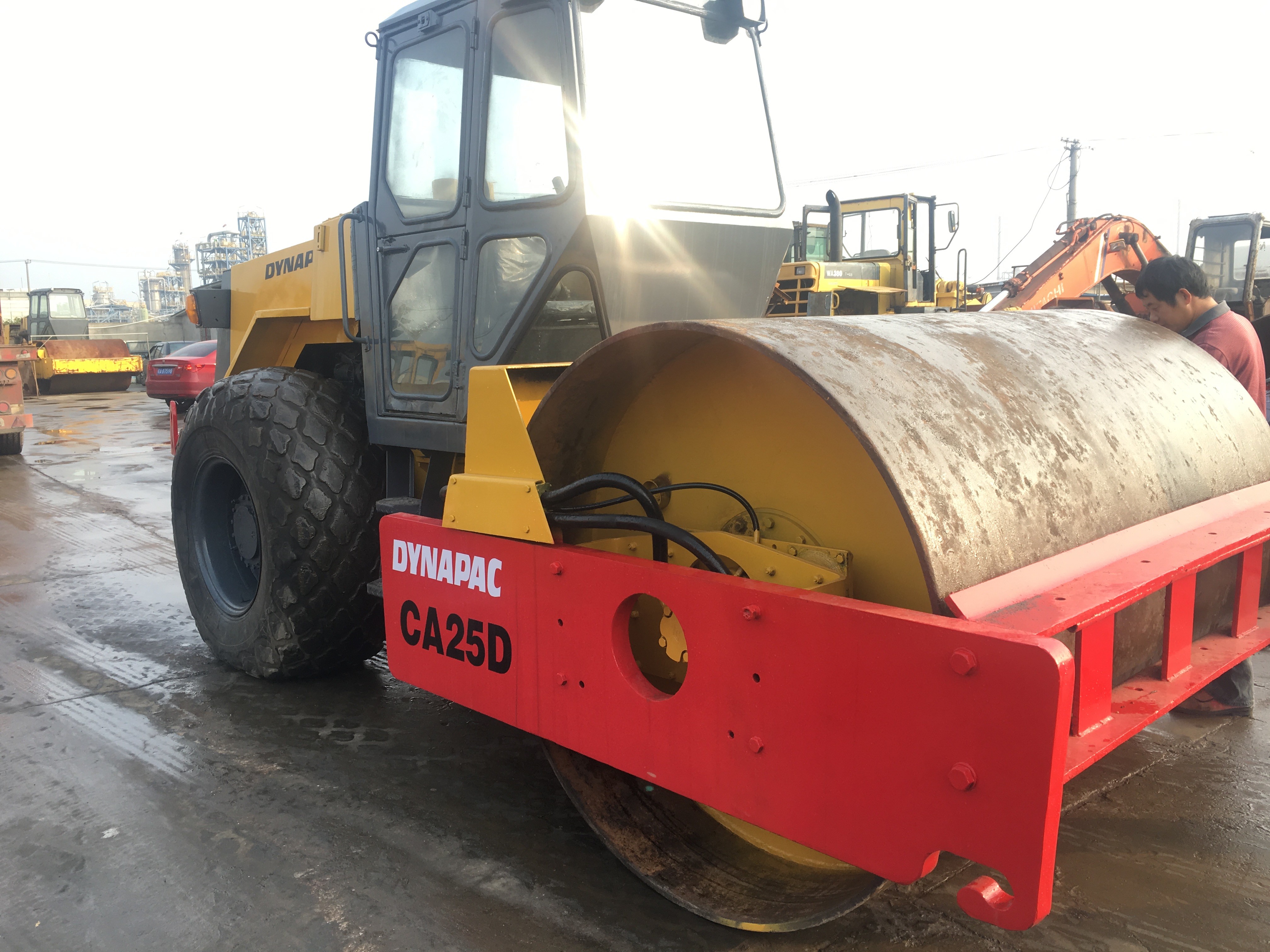 Used Dynapac Vibratory Roller , Used CA25`D CA25D CA30D Single Drum Road Roller