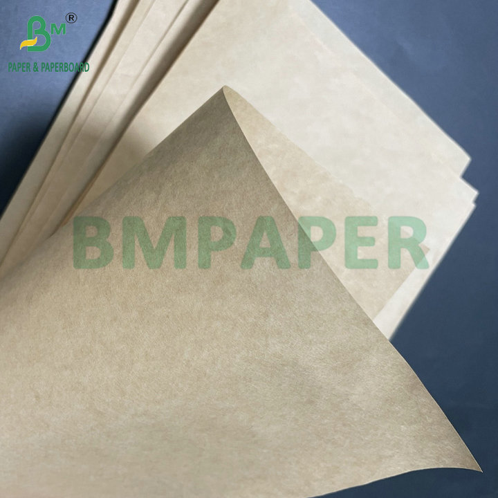 Virgin Wood Pulp 70g 80g 90g Natural Kraft Cement Sack Paper Rolls