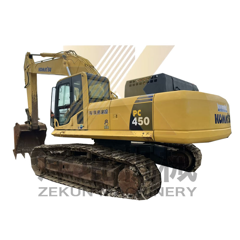 Original Komatsu PC450-8 Excavator with 2.1m³ Bucket Capacity
