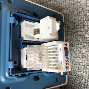 Computer Broadband Network Information Terminal RJ45 Socket / Telephone Wall