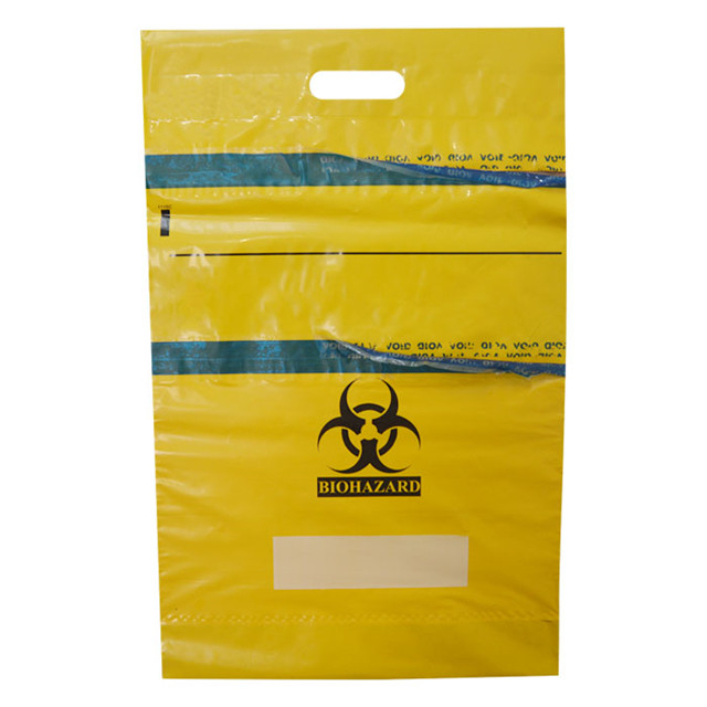 Mailing Packing Tamper Evident Bag LDPE Self Adhesive Security Bags With Handle