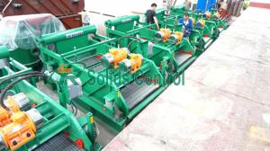 Buy cheap Api Standard Linear Motion Shale Shaker Oilfield Solid Control 1.5kw * 2 Motor Power product