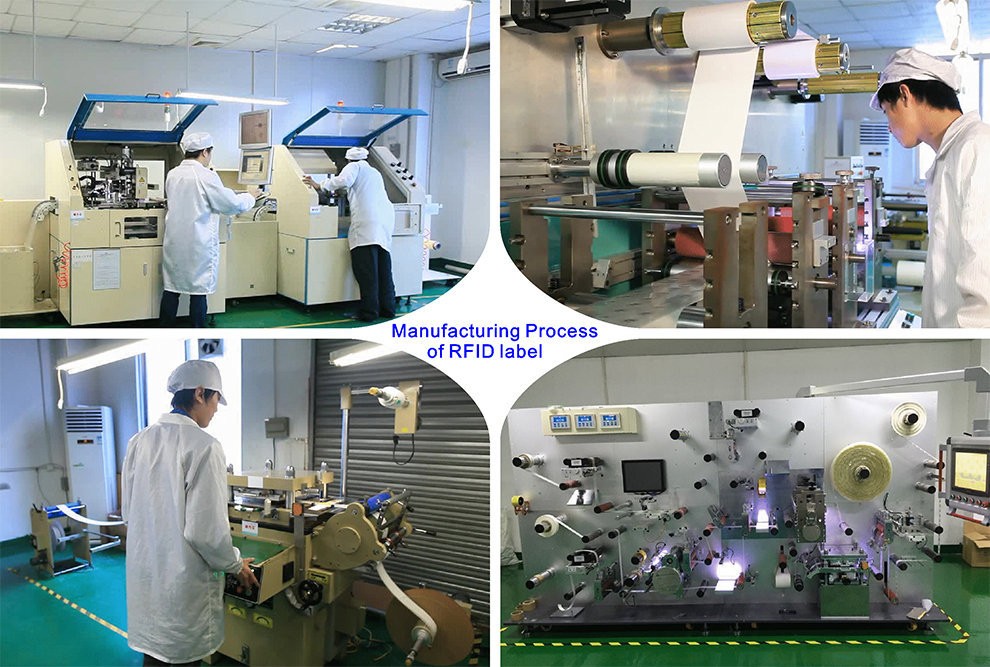 960mhz Metal UHF RFID Tag Sticker For Warehouse Pallet Asset Management