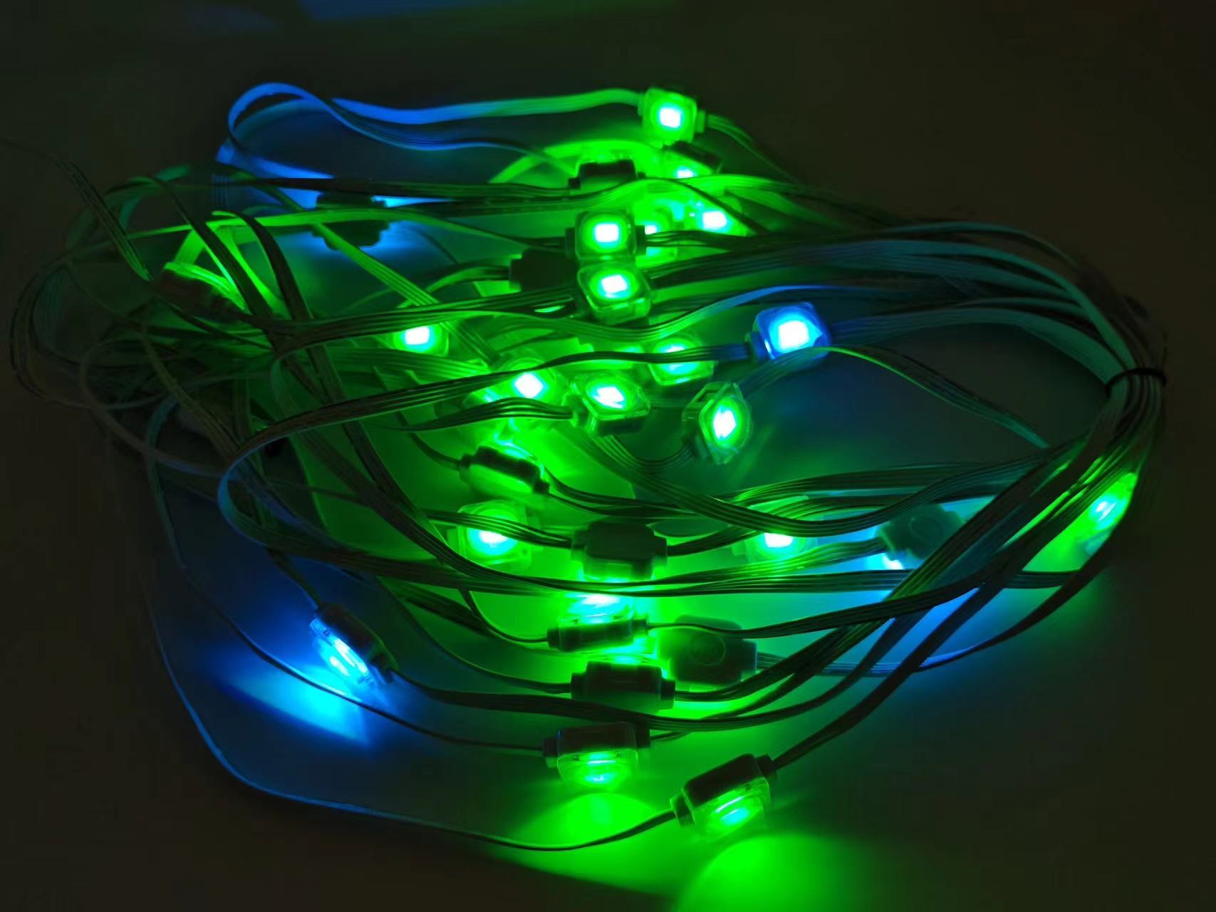 Decoration building 24V String Point Smart Eaves Lighting Holiday Ambilight 100ft RGBIC LED Permanent Eaves Light