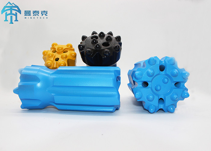 Top Hammer 76mm T45 Retract Button Bit Cemented Carbide Mining Tool