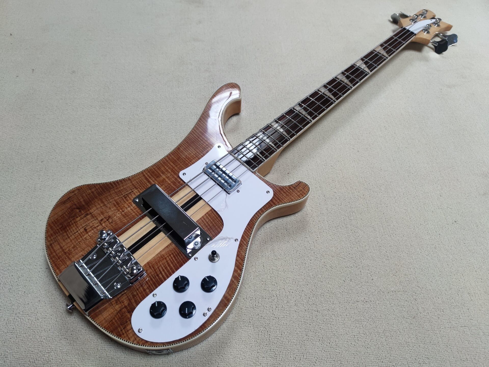 Custom 4 Strings Ricken Style Bass Guitar