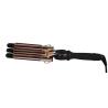 Buy cheap Triple Wave curling iron JR-266-19# electroplate golde from wholesalers