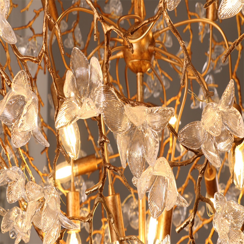 Creative Modern LED Bedroom Chandelier With Energy Saving Light Source