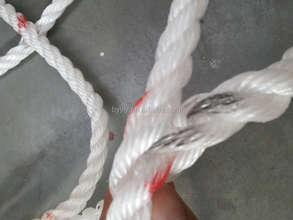 Outlet Customized 3 Strand Safety Cargo Nets For Port Or Ship