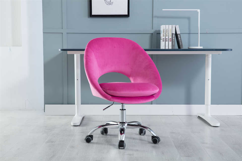 Morden Purple 8.2KGS Living Room Office Chair Upholstered Seat