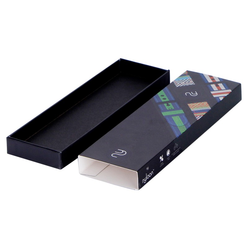 Custom Logo Printed Recyclable Kraft Watch Strap Box With sleeve