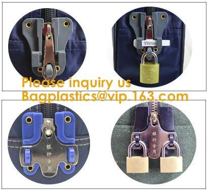 Locking Security Money Bag Cash Bank Deposit Bag with Two Keys Bank Security Deposit Bags Cash Bag With Locking bagease