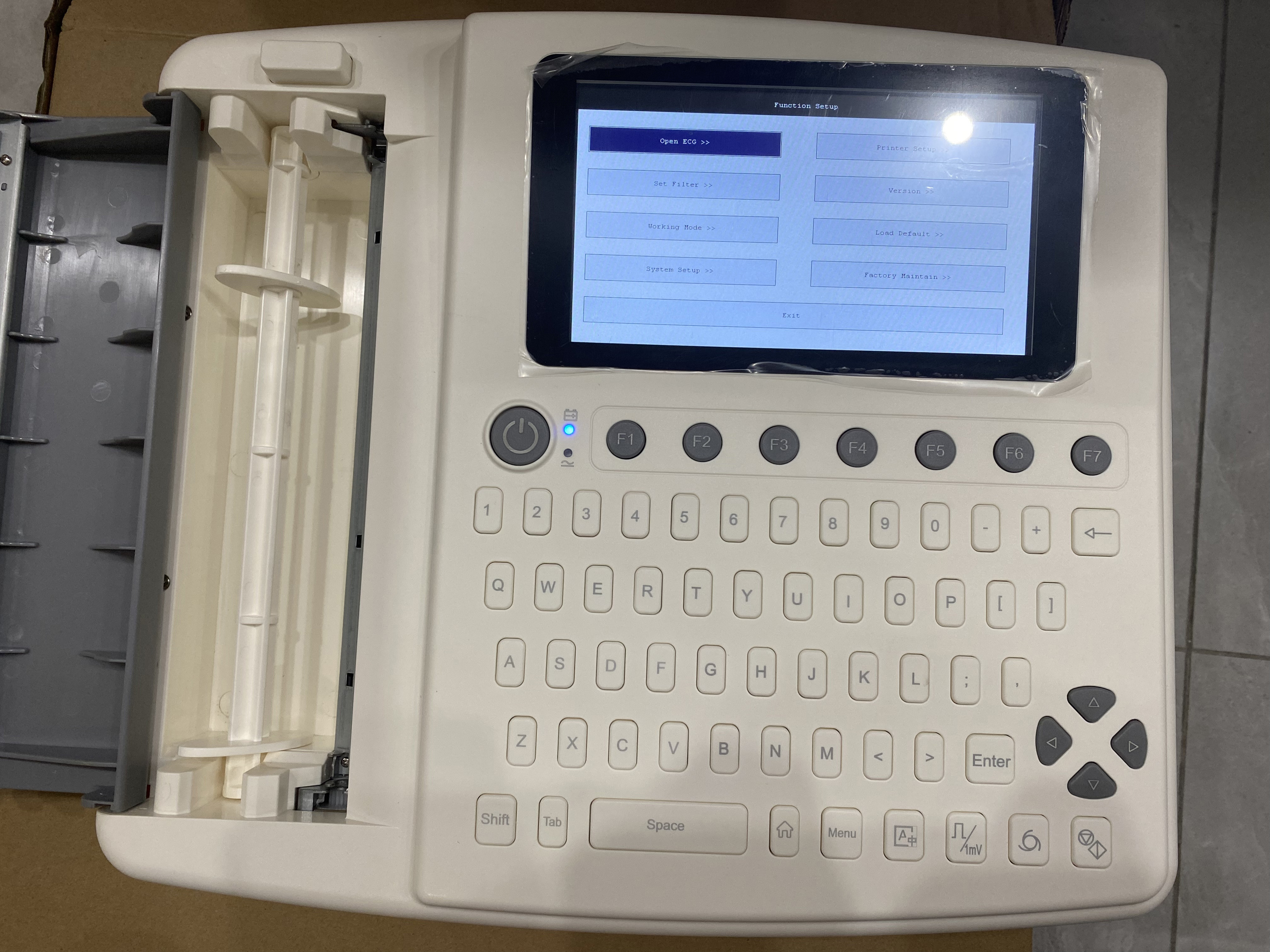 Analog Recording Medical ECG Machine with Wireless Multiple Leads 12 channel