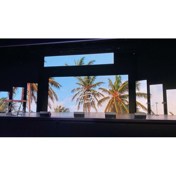 Modular Rental LED Panels for Fast Stage Installation from Guide Visual