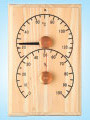 Spruce Wood Dry Steam Room Equipment Sand Timer / Bucket Simple Design