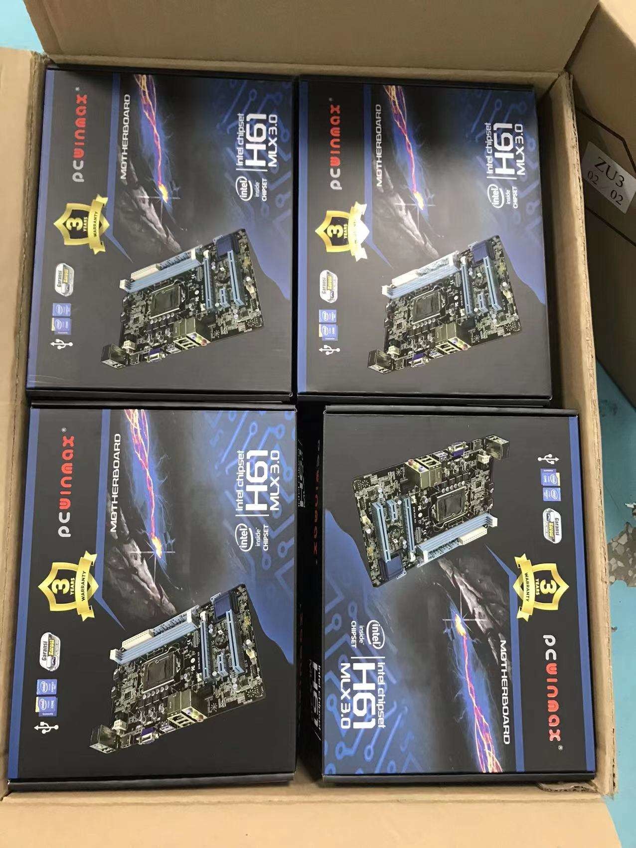 H 61 Mining Motherboard Socket LGA 1155 DDR3 I3 I5 I7 800MHz 1066MHz 1333MHz