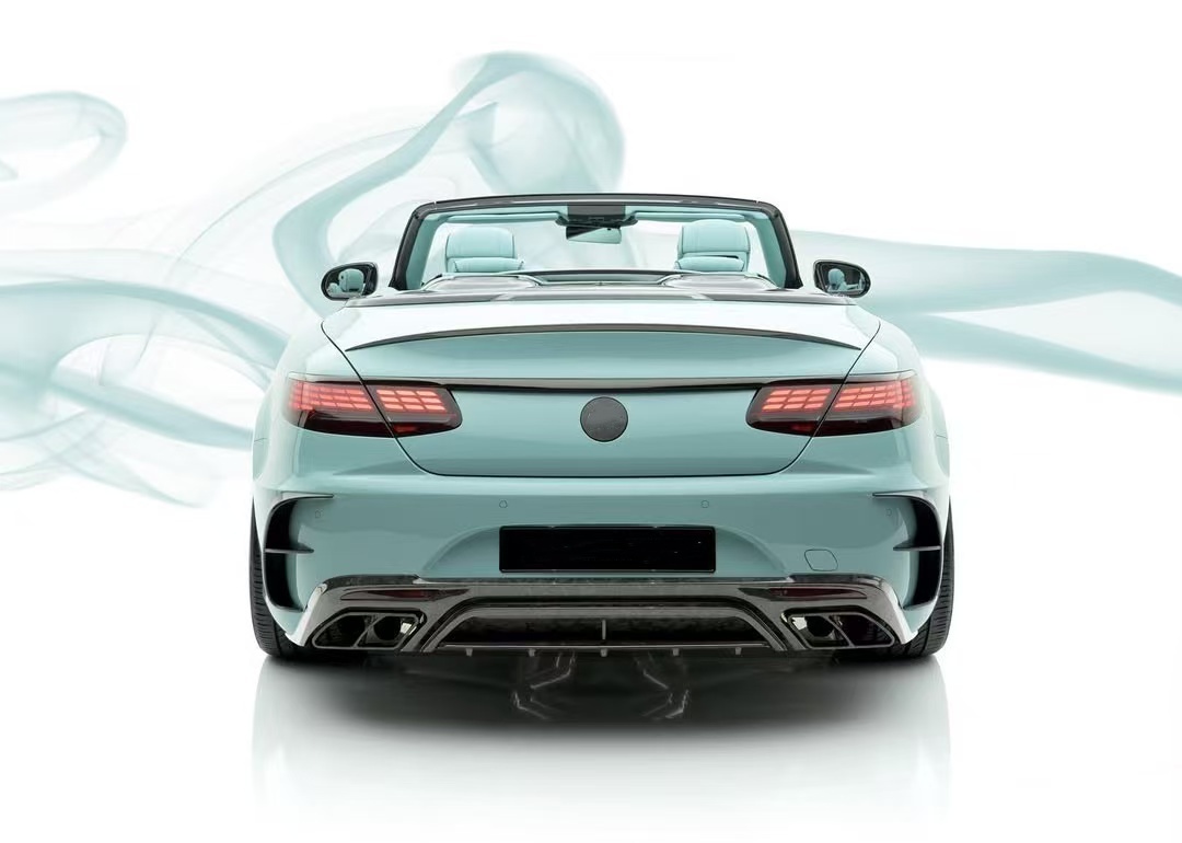 S63 Coupe Mercedes Benz Body Kit MSY Style 2012 - 2019 Car Bumper Spoiler