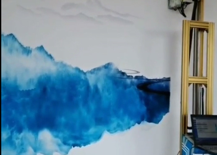 Cold Weather Use Unique Ink Heating Program 3d Digital Wall Printing Machine