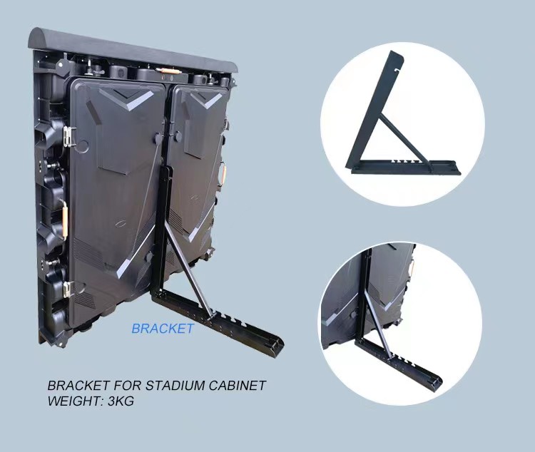 10mm Pixel Pitch P10 Outdoor LED Display Panels For Stadium Perimeter Advertising