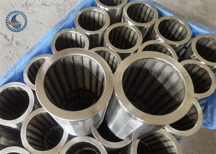 Stainless Steel Sand Control Wedge Wire Screen Filter Pipe Pressure Rating
