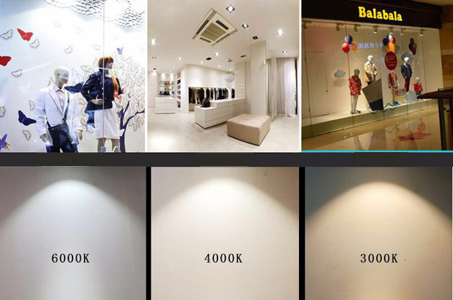 15 Watt Dimmable LED Downlights , 3 Inch IP44 Indoor LED Round Downligt
