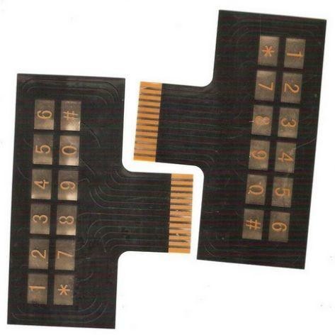 2OZ Flexible Printed Circuit Board Smart Digital Security Door Lock FPCB Panel