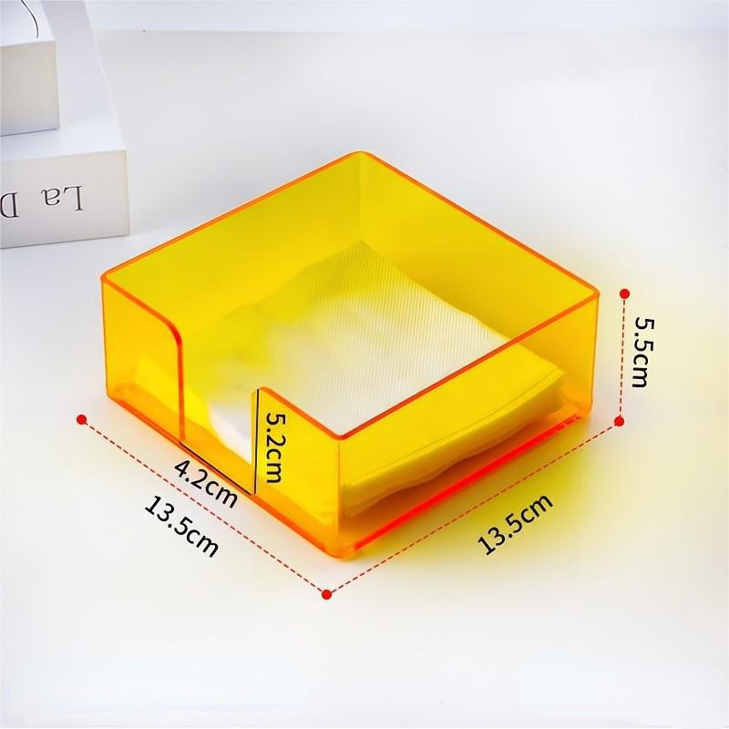 Elegant And Functional Acrylic Paper Towel Box Plexiglas Tissue Holder For Modern Home Offices And Hotels