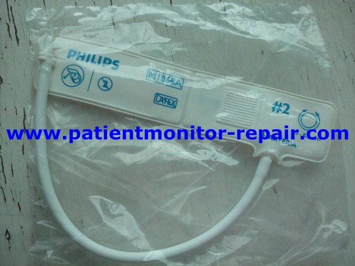 #2 4.3-8cm Neonatal NIBP Cuff Disposable M1868A Sound Head Crystal