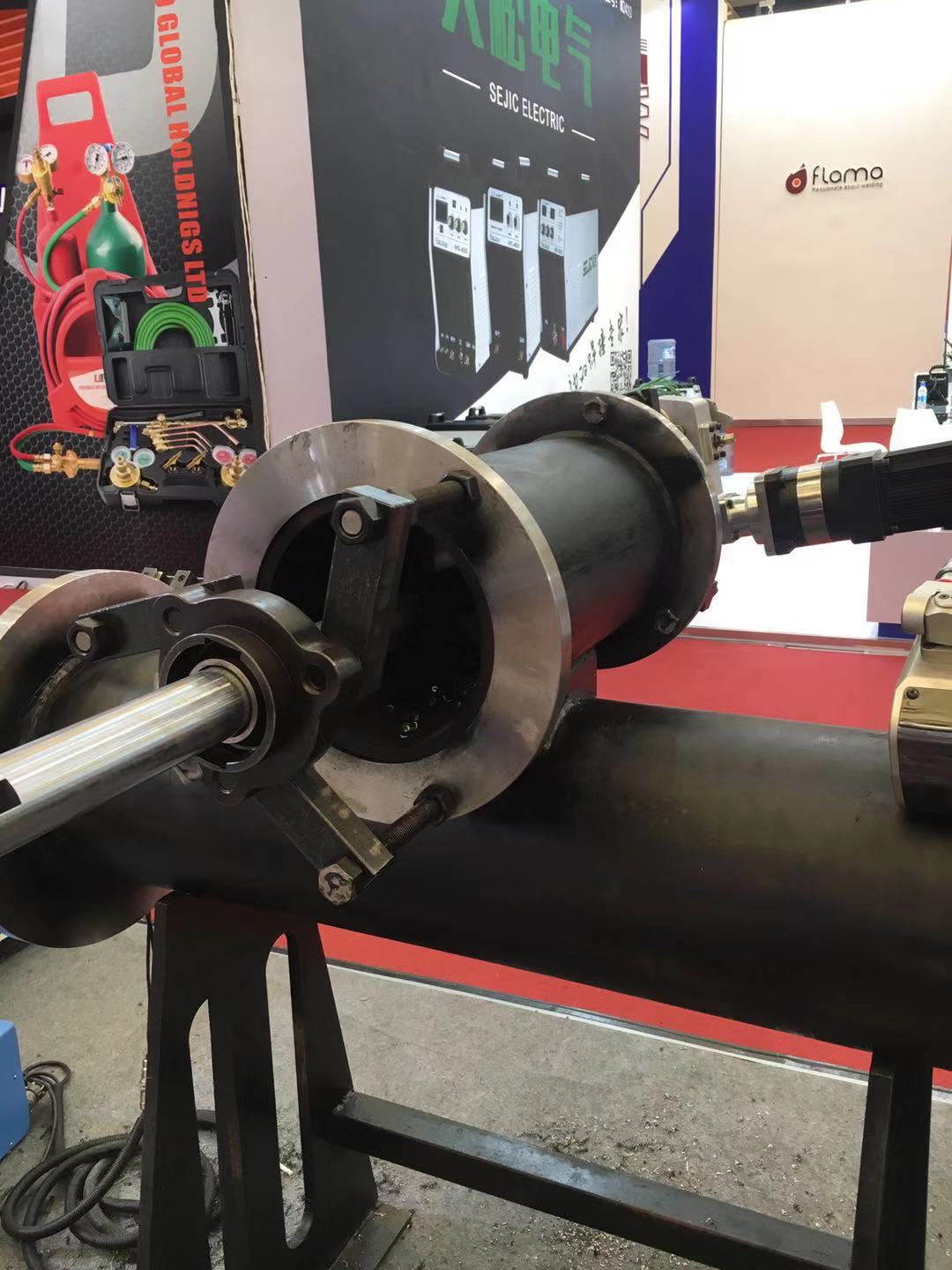 Construction CNC Portable Line Boring Machine 118r/Min For Excavator Repair