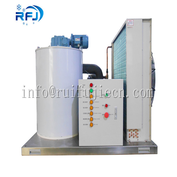 3 Ton Industrial Ice Making Machine Fresh Water 220V/1P/50Hz For Fishing Zone