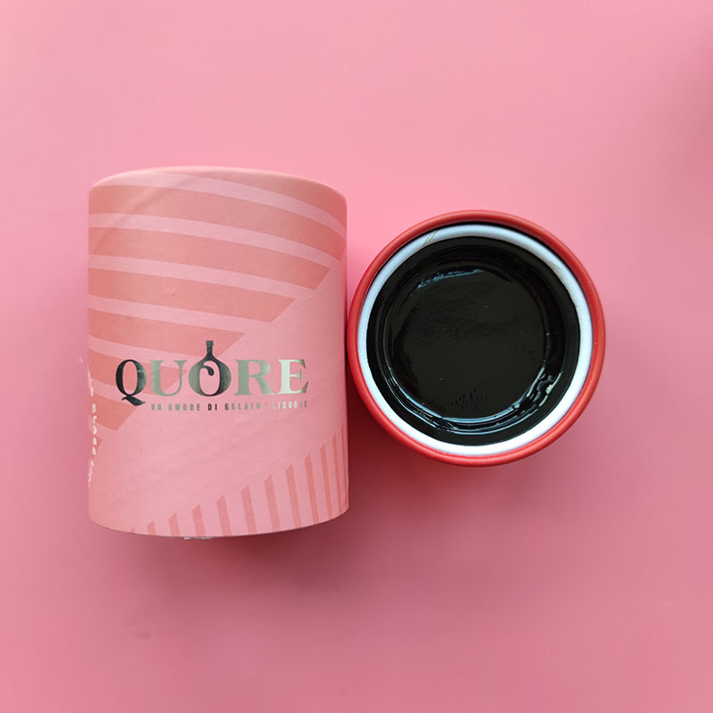 Custom Luxury Perfume Packaging Tube CMYK Cosmetic Essential Oil Paper Tube Box