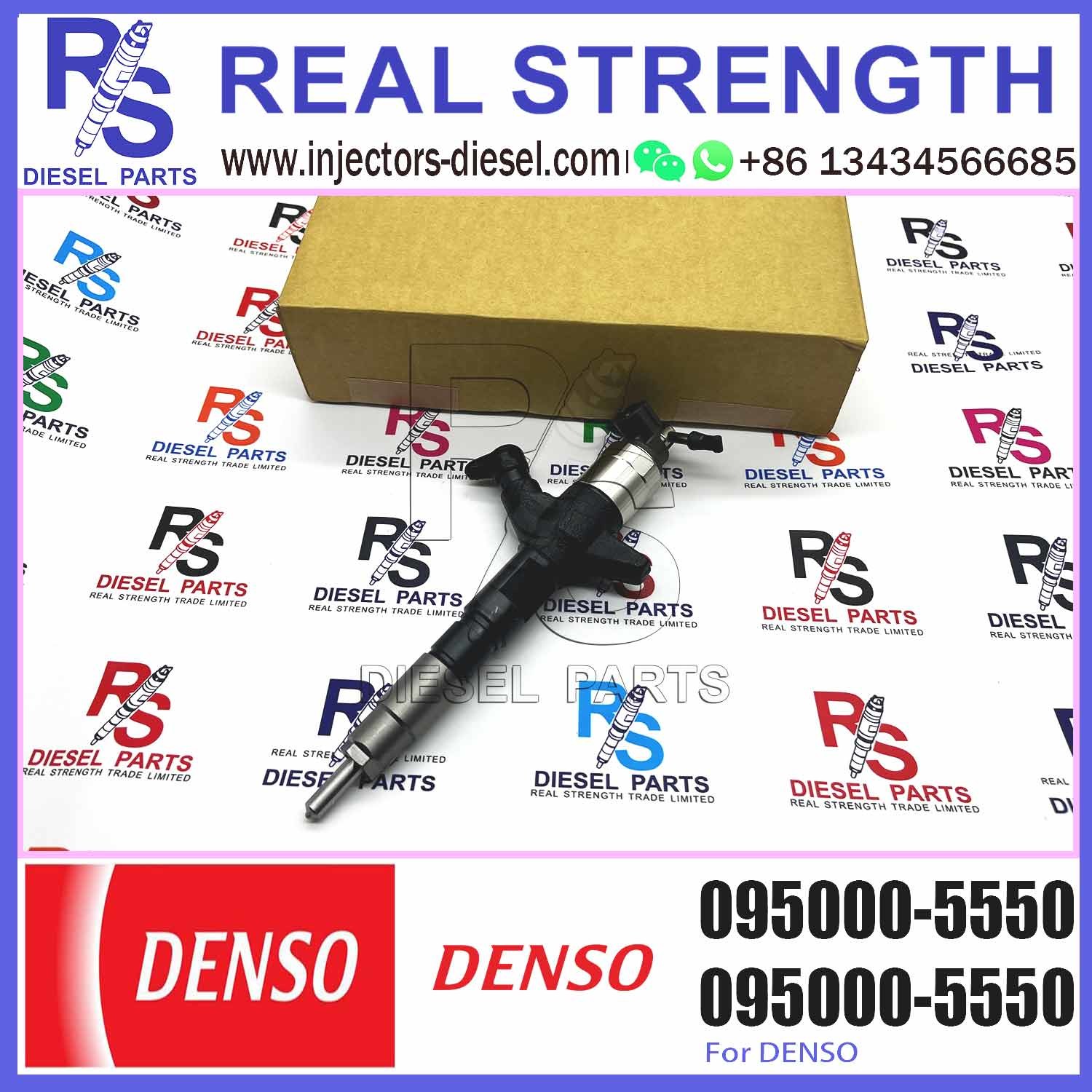 New Diesel Fuel Injector 095000-5550 9709500-555 095000-8310 For HYUNDAI Mighty County 33800-45700
