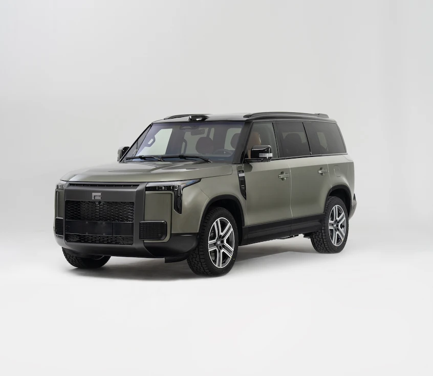 Chinese Baic Jishi 01 Series Long Range Polar Stone 01 Electric Vehicle with 476PS Maximum Horsepower and Big Luxury SUV