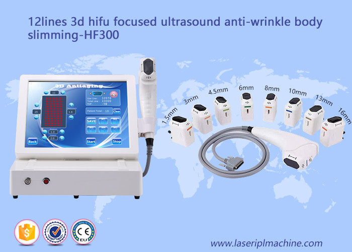 High intensitive focused ultrasound wrinkle remove 3d hifu ice freezing beauty machine