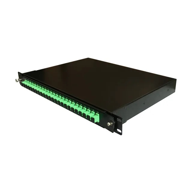 FTTH 12-24 Core Scrack Mount Splicing Fiber Optic ODF Durable and Long-lasting Design